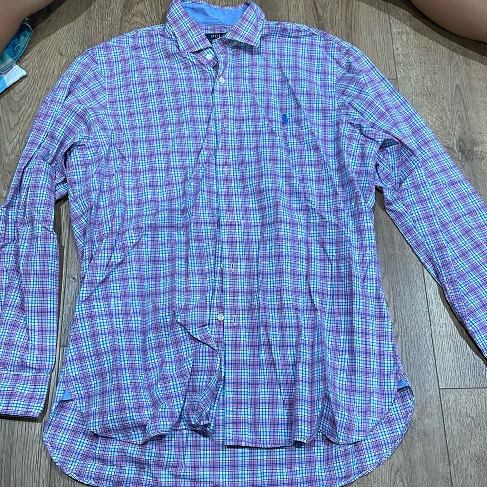 polo button down shirt